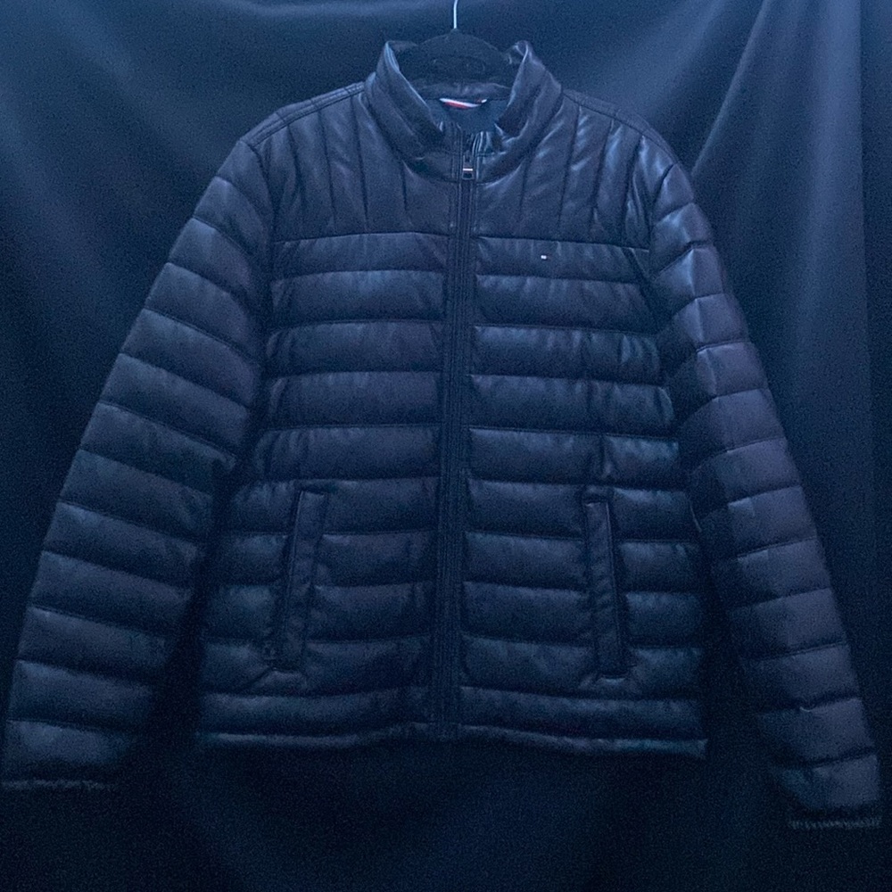 Large Black Tommy Hilfiger Jacket